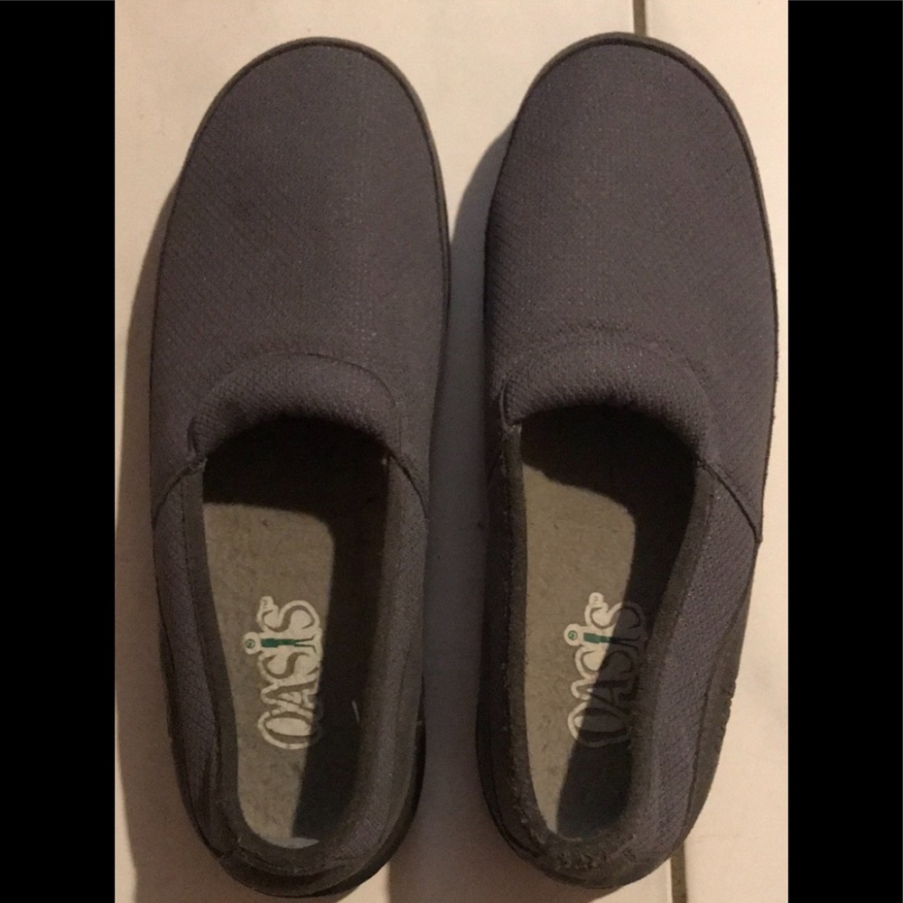 Oasis Men’s Sam Gray Diabetic Shoes